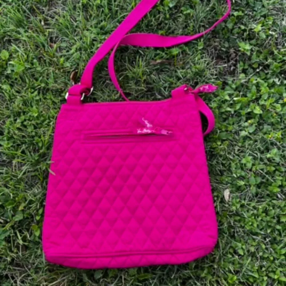 Vera Bradley Hipster Crossbody in Fuchsia pink - Picture 2 of 2